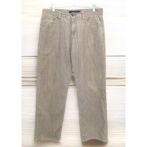 Calvin Klein Men's Sz 34x30 light brown corduroy , straight leg 100% Cotton